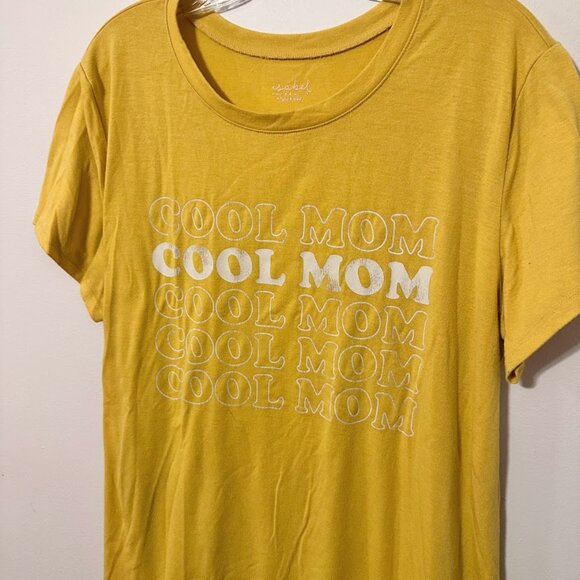 Isabel Maternity by Ingrid & Isabel Tops - Isabel Maternity Cool Mom Graphic Tee - Size Large